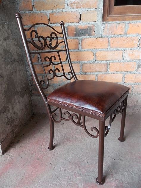 Silla hierro forjado Continuara.org