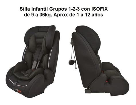 Silla infantil isofix Continuara.org