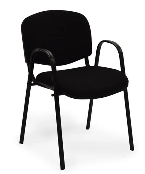 Silla negra tela Continuara.org