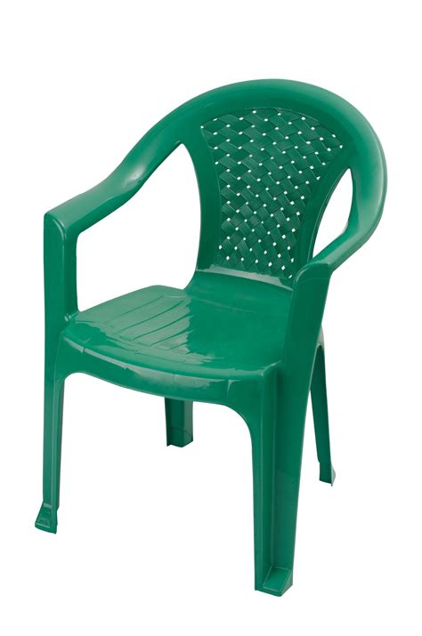 Silla plastico verde Continuara.org