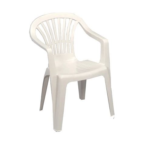 Silla resina blanca Continuara.org