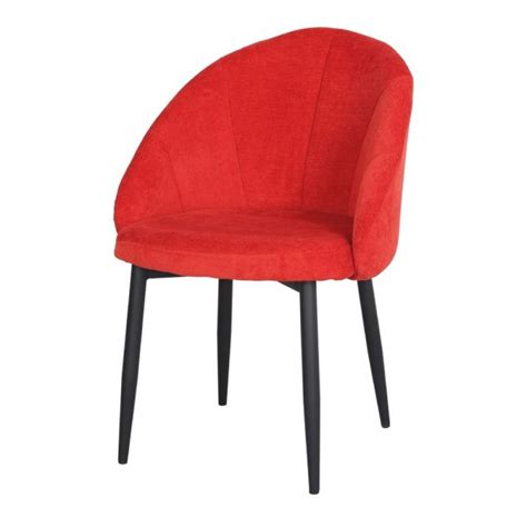 Silla tapizada roja Continuara.org