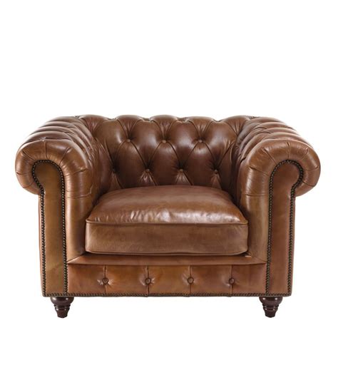 Sillon cuero marron Continuara.org