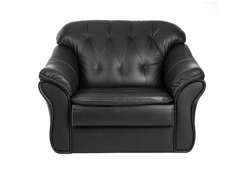 Sillon cuero negro Continuara.org