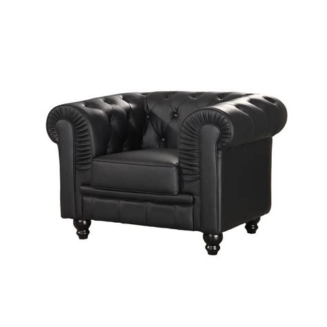 Sillon negro polipiel Continuara.org