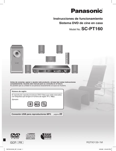 Sistema dvd cine Continuara.org