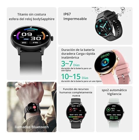 Smartwatch impermeable reloj Continuara.org