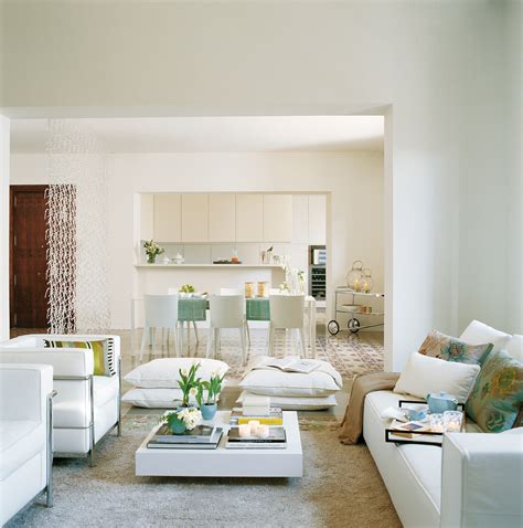 Sofa blanco comedor Continuara.org