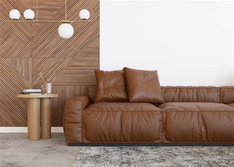 Sofa cuero marron Continuara.org