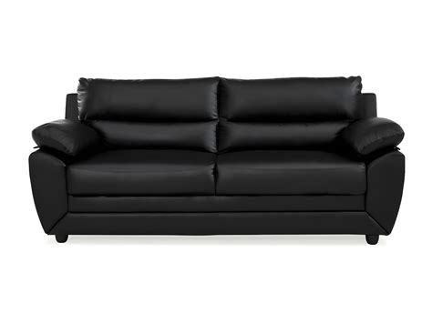 Sofa negro plazas Continuara.org