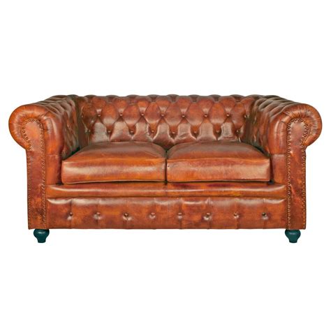Sofa piel marron Continuara.org