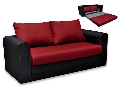 Sofa rojo negro Continuara.org