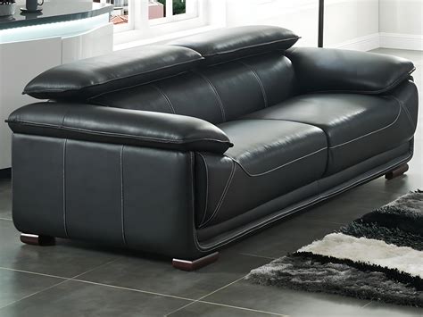 Sofas piel negros Continuara.org