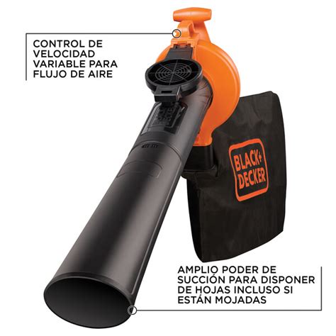 Soplador aspirador black Continuara.org