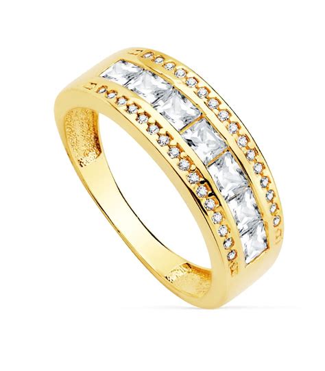 Sortija oro 18k Continuara.org