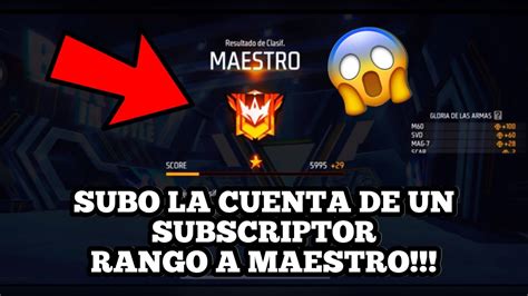 Subo rango cuentas Continuara.org