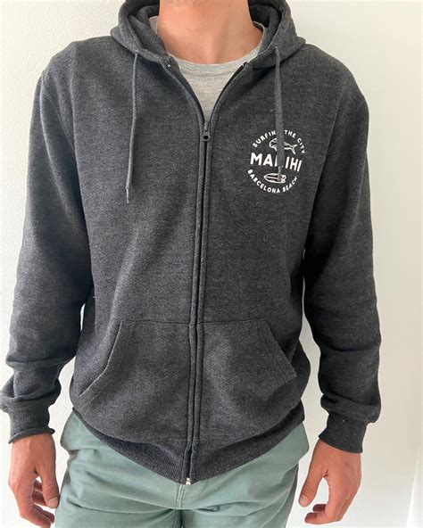 Sudadera capucha cremallera Continuara.org