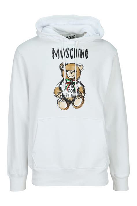 Sudadera capucha moschino Continuara.org