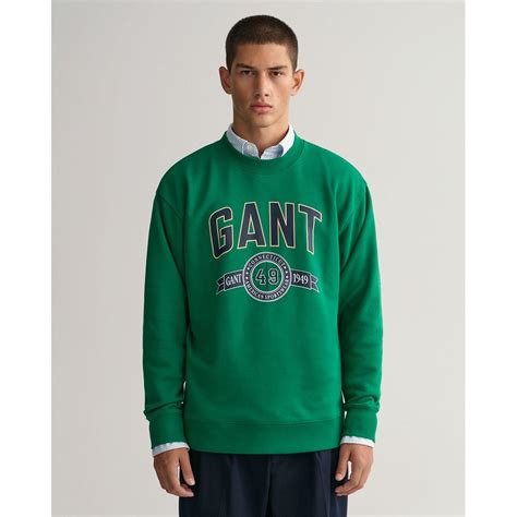 Sudadera gant verde Continuara.org