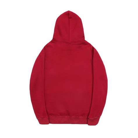 Sudadera roja brillante Continuara.org