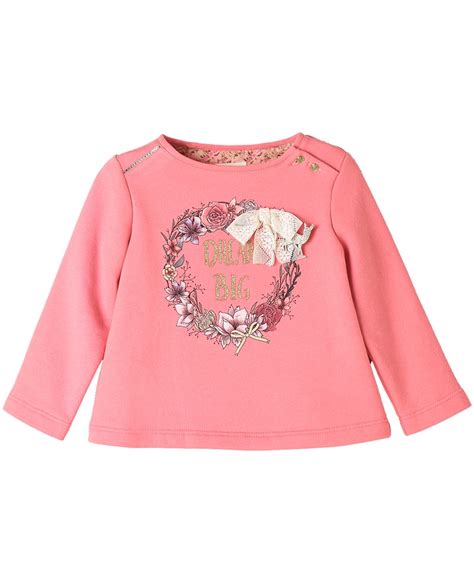 Sudadera rosa nina Continuara.org