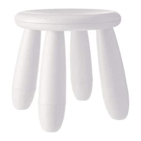 Taburete ninos blanco Continuara.org