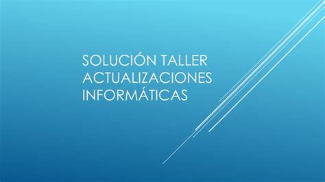 Talleres actualizaciones Continuara.org