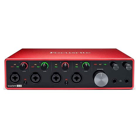 Tarjeta sonido focusrite Continuara.org