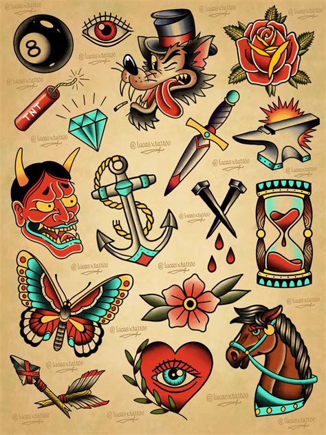 Tattoos old school Continuara.org