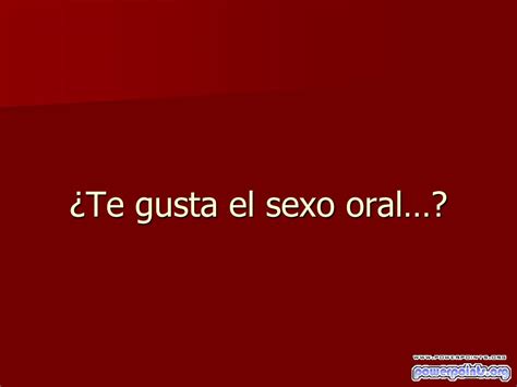 Te gusta sexo Continuara.org