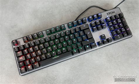 Teclado mecanico krom Continuara.org