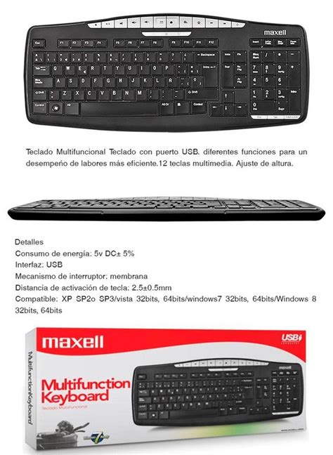 Teclado multifuncion Continuara.org