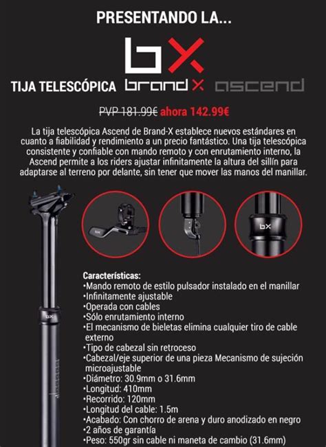 Tija telescopica brand Continuara.org