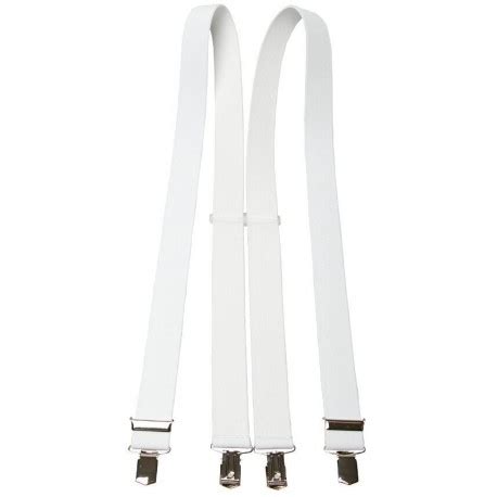 Tirantes blancos pantalones Continuara.org
