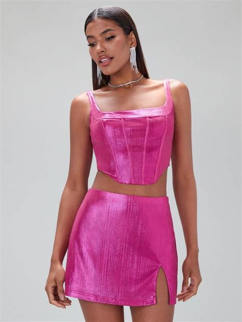 Top metalico rosa Continuara.org