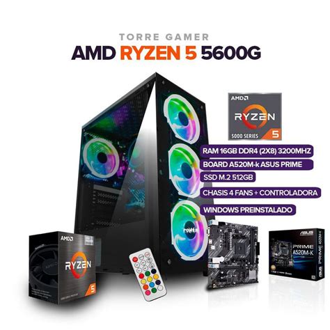 Torre amd ryzen Continuara.org