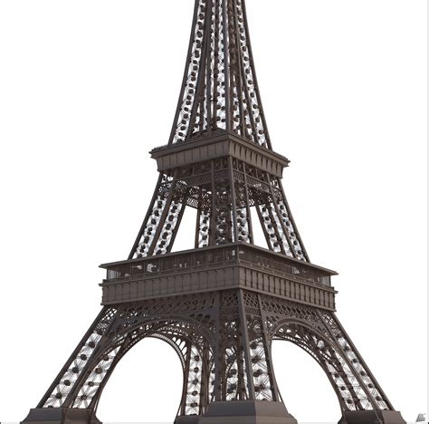 Torre eiffel 3d Continuara.org