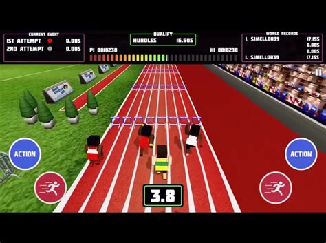 Track field game Continuara.org