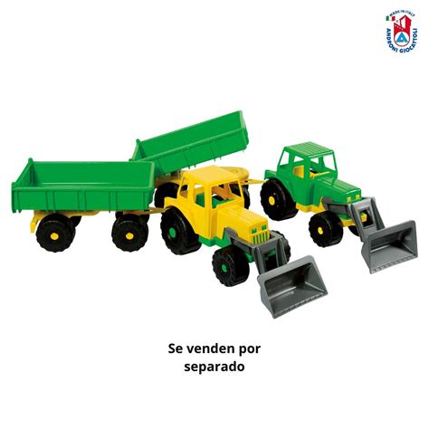 Tractor remolque juguete Continuara.org