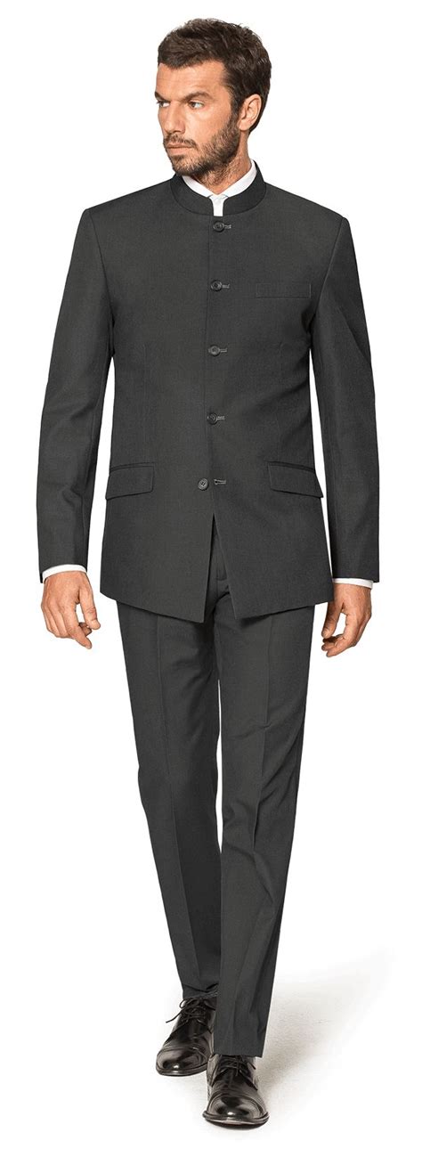 Traje cuello mao Continuara.org