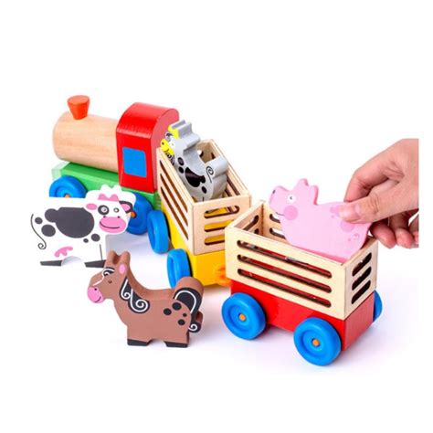 Tren madera infantil Continuara.org