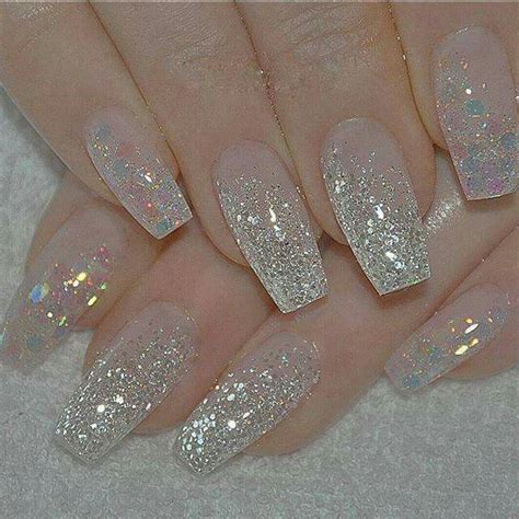 Unas acrilicas glitter Continuara.org