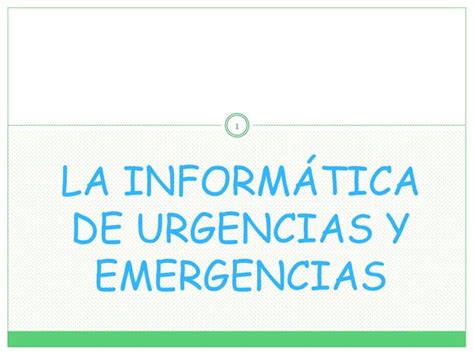 Urgencias informaticas Continuara.org