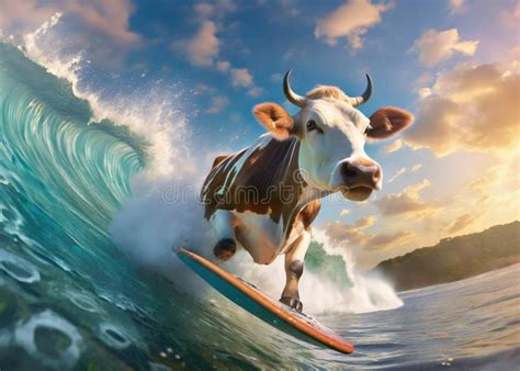 Vaca tabla surf Continuara.org