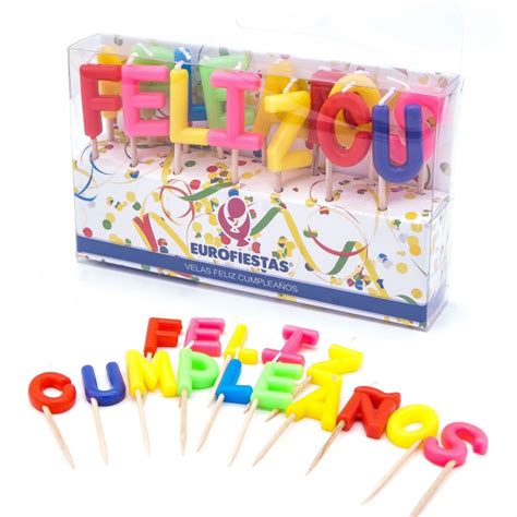 Velas cumpleanos letras Continuara.org