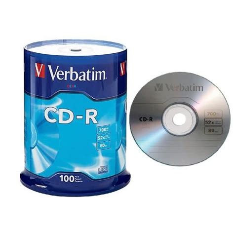 Verbatim 100 cds Continuara.org