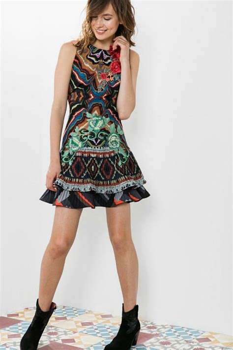 Vestidito desigual colores Continuara.org