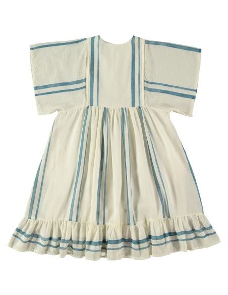 Vestido azul doble Continuara.org