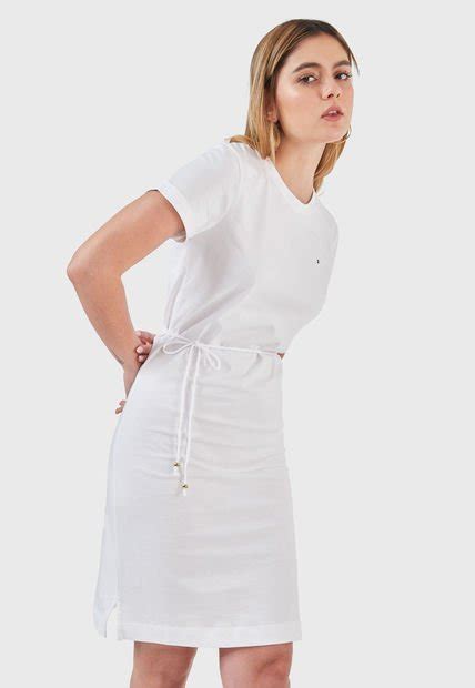 Vestido blanco tommy Continuara.org