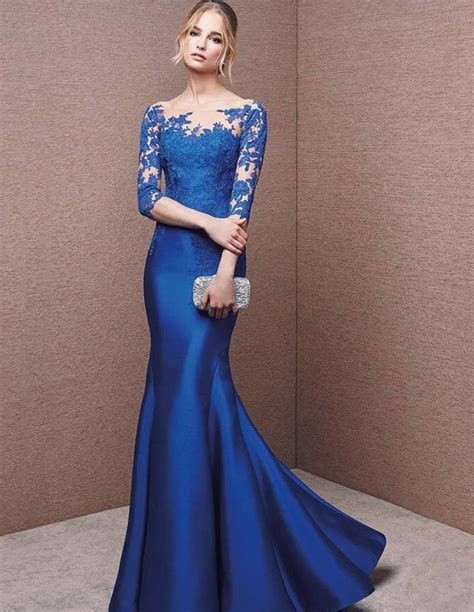Vestido boda azul Continuara.org